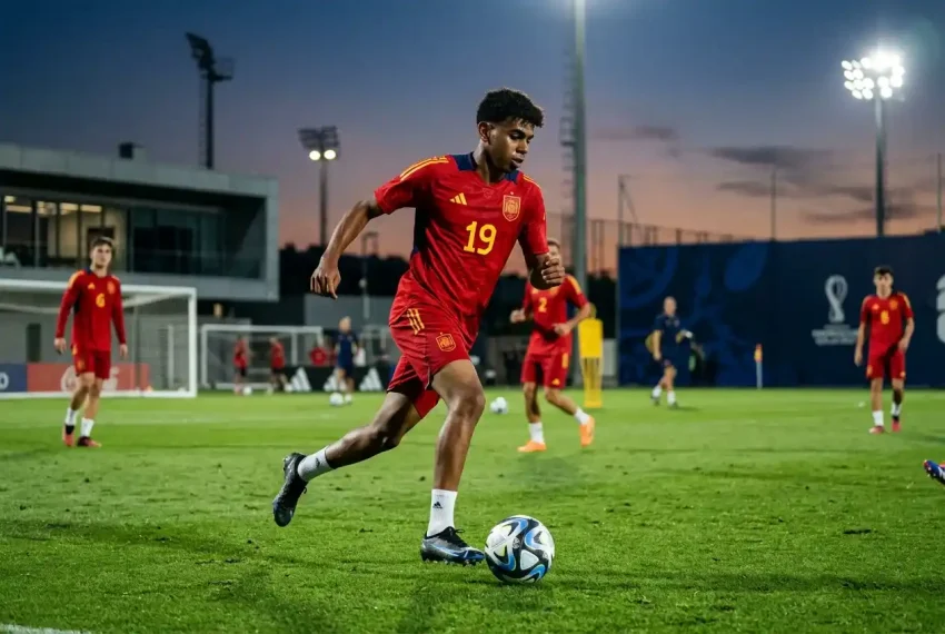 Lamine Yamal ante Cabo Verde en el Mundial 2026